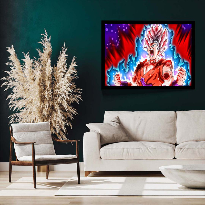 تابلو مدل goku kaioken کد F-12042 - Image 3