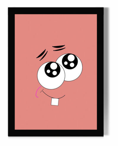 تابلو مدل دیواری طرح پاتریک Patrick انیمیشن باب اسفنجی SpongeBob کد FD272
