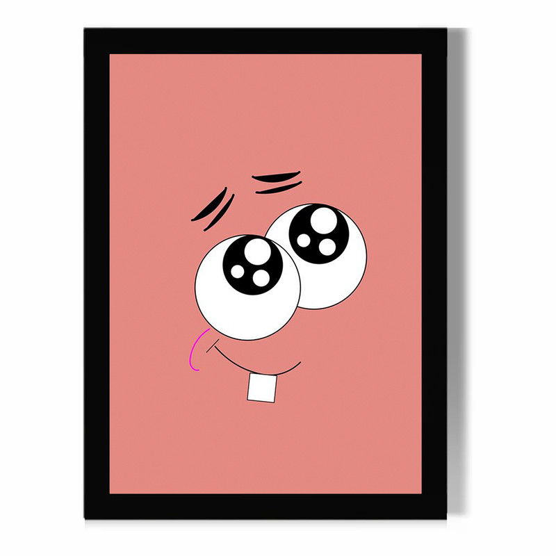تابلو مدل دیواری طرح پاتریک Patrick انیمیشن باب اسفنجی SpongeBob کد FD272