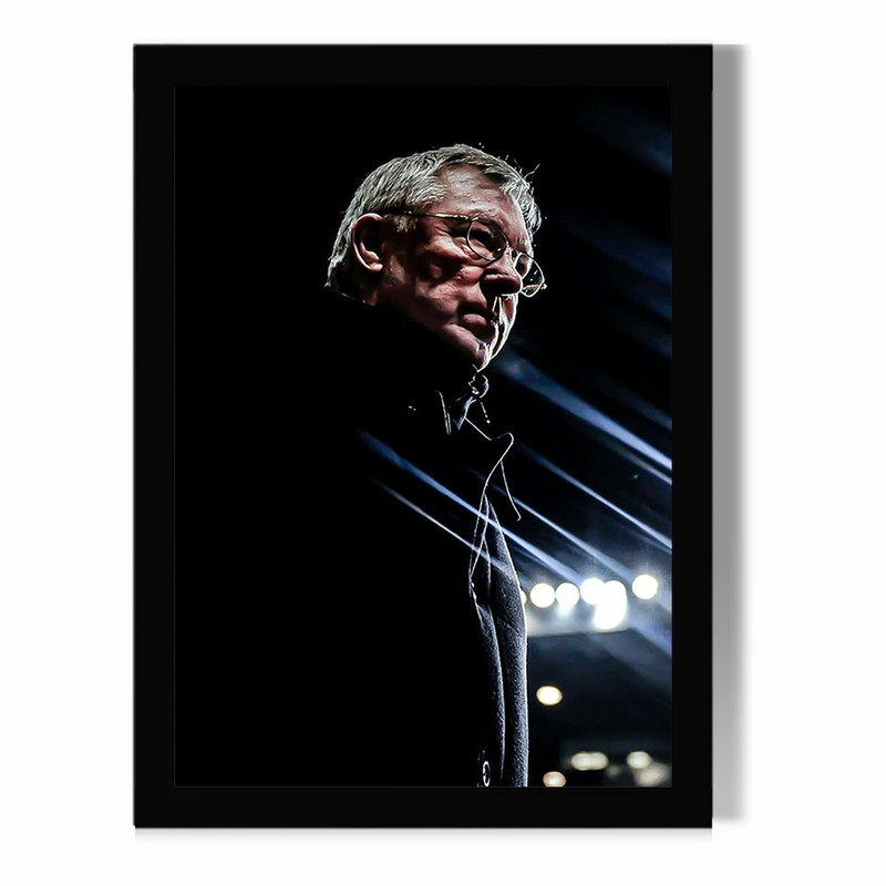 تابلو مدل دیواری طرح الکس فرگوسن Alex Ferguson کد FD560