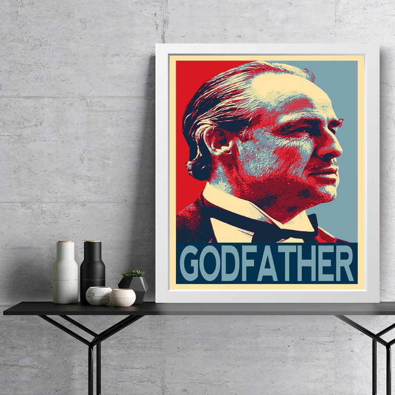 تابلو مدل پدرخوانده Godfather کدG13-17 - Image 4