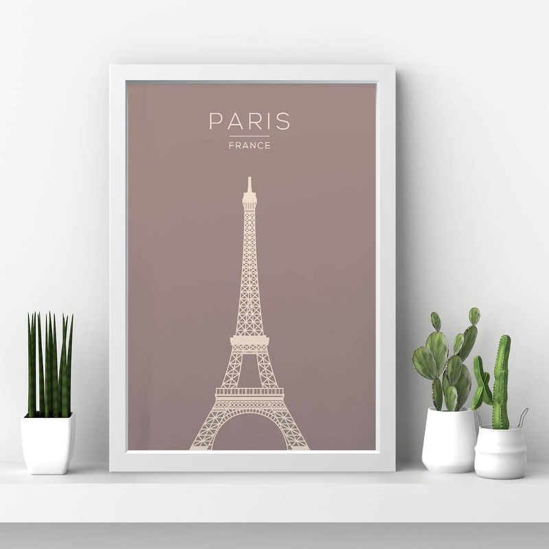 تابلو مدل ایفل Eiffel Tower کدm2413-w - Image 4
