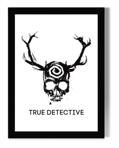 تابلو مدل دیواری طرح سریال کاراگاهان حقیقی True Detective کد FD245