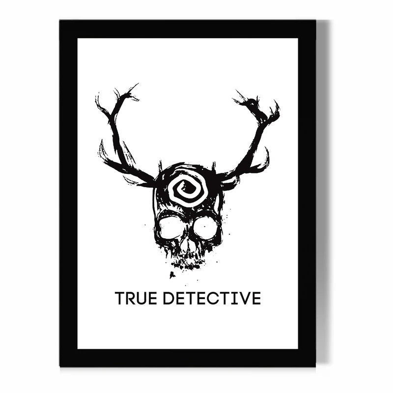تابلو مدل دیواری طرح سریال کاراگاهان حقیقی True Detective کد FD245