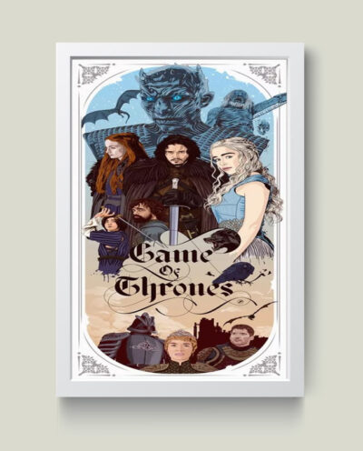 تابلو مدل Game of throns کد G14-28