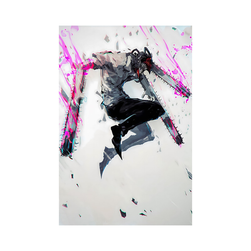 تابلو مدل انیمه دنجی چینساو من Denji Chainsaw Man anime 12 - Image 2