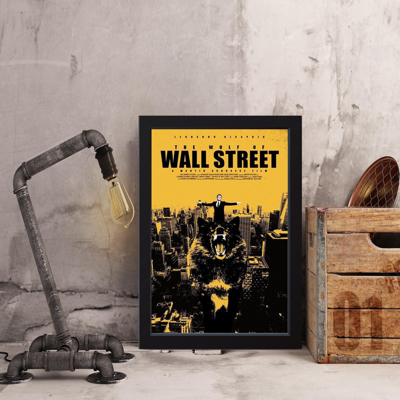 تابلو مدل The Wolf Of Wall Street کدMJ131343 - Image 2