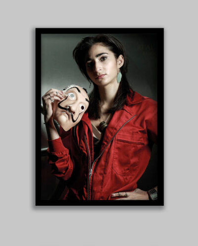 تابلو مدل نایروبی سریال خانه کاغذی Money Heist کد LA-G10658-2