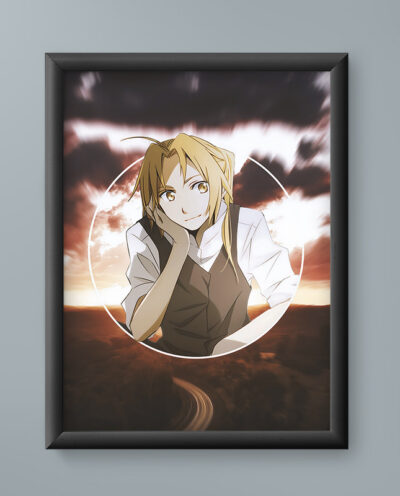تابلو مدل انیمه ادوارد الریک فول متال آلکمیست 15 Edward Elric Fullmetal Alchemist anime