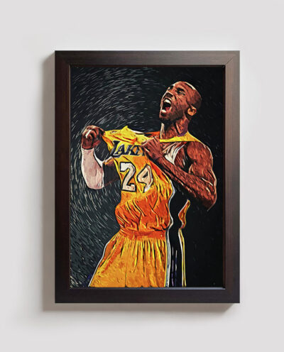 تابلو مدل ورزشی بسکتبال کوبی برایانت kobe bryant BR073