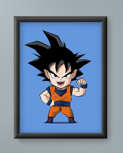 تابلو مدل گوکو چیبی دراگون بال Chibi Goku Dragon ball 03