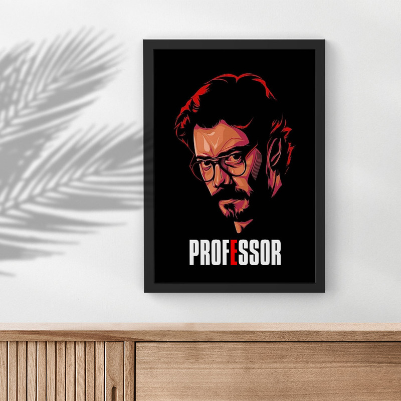 تابلو صبا طرح مدل Money heist کد m50114
