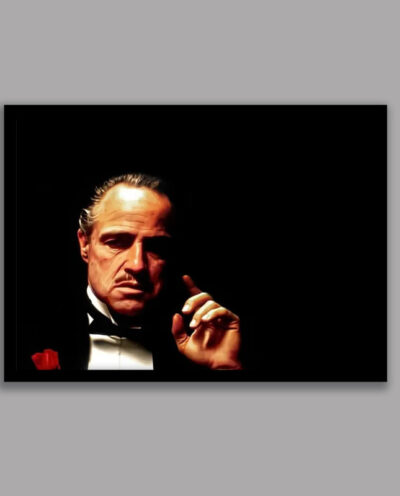 تابلو مدل فیلم پدرخوانده Godfather کد LA-G10397-2