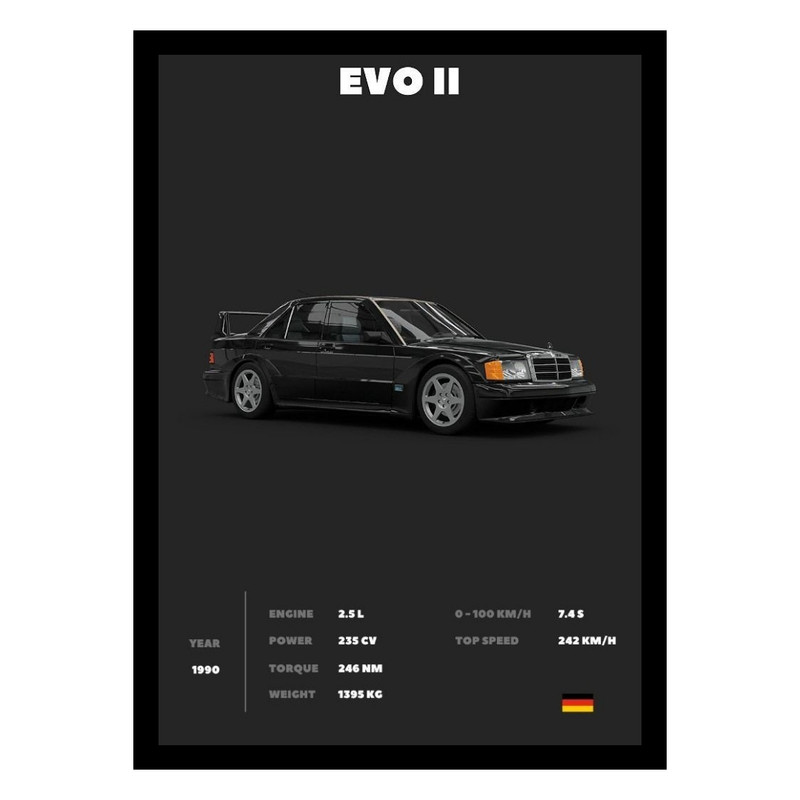 تابلو مدل ماشین EVO II - Image 2
