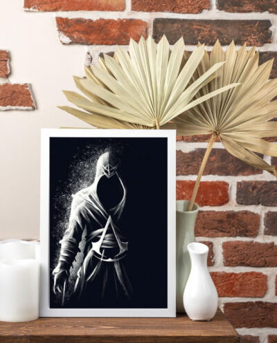 تابلو مدل میس فریم گیمینگ کیش قاتل Assassins Creed مدل M0116