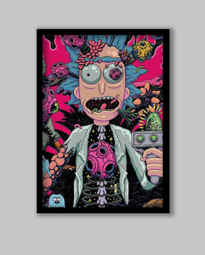 تابلو مدل ریک اند مورتی Rick and Morty کد LA-G10734-2