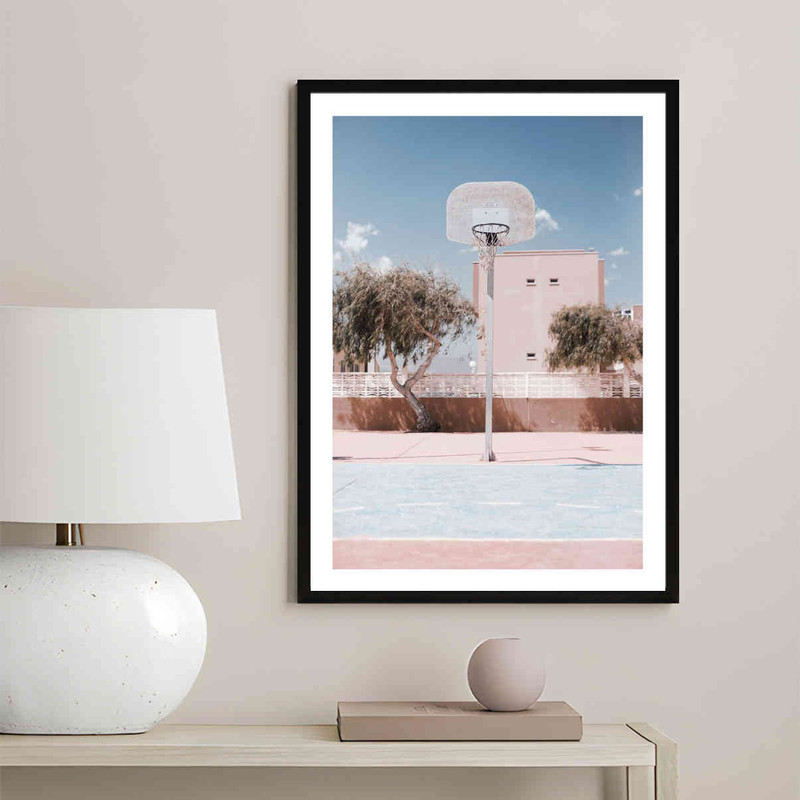 تابلو مدل Pink basketball کد 248901839 - Image 2