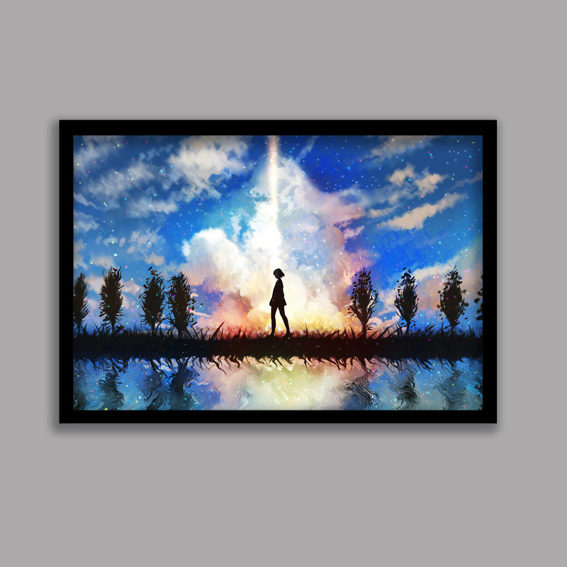 تابلو مدل انیمه Your Name کد LA-G10488-2