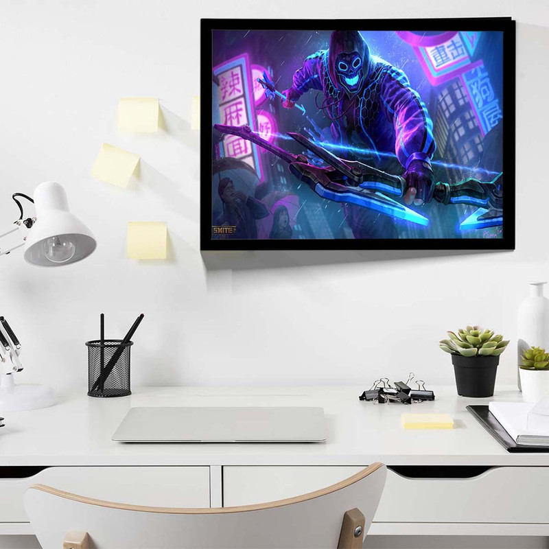 تابلو مدل smite neon hero کد F-17011 - Image 6
