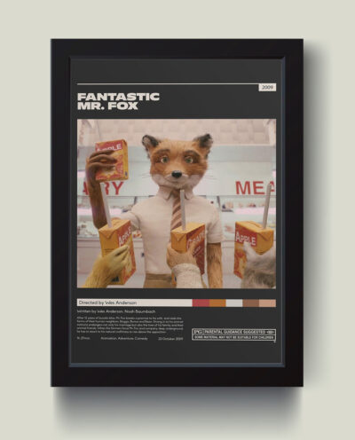 تابلو مدل Fantastic Mr.Fox کدQ2638