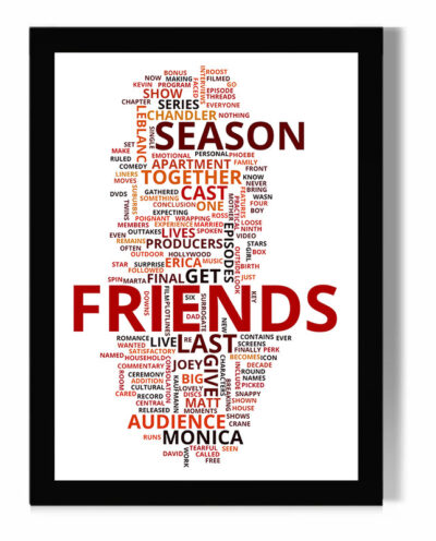 تابلو مدل دیواری طرح سریال فرندز Friends کد FD132