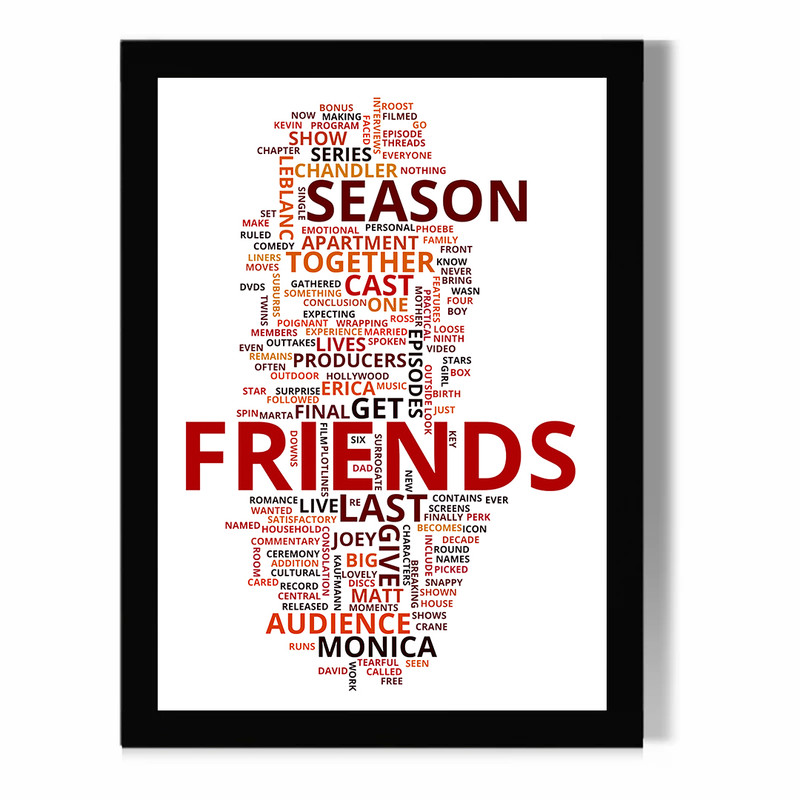 تابلو مدل دیواری طرح سریال فرندز Friends کد FD132