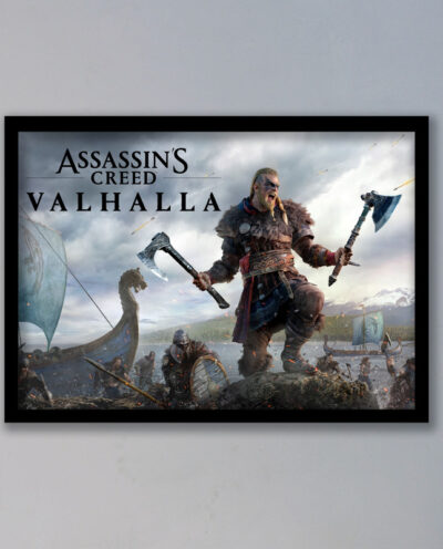 تابلو مدل بازی اسیسینز والهالا Assassins Creed Valhala