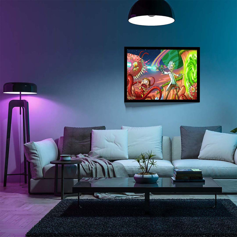 تابلو مدل rick and morty کد F-15033 - Image 6