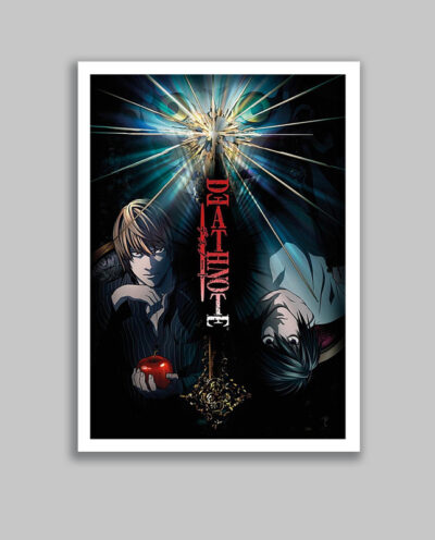 تابلو مدل انیمه دفترچه مرگ Death Note کد LA-G10537