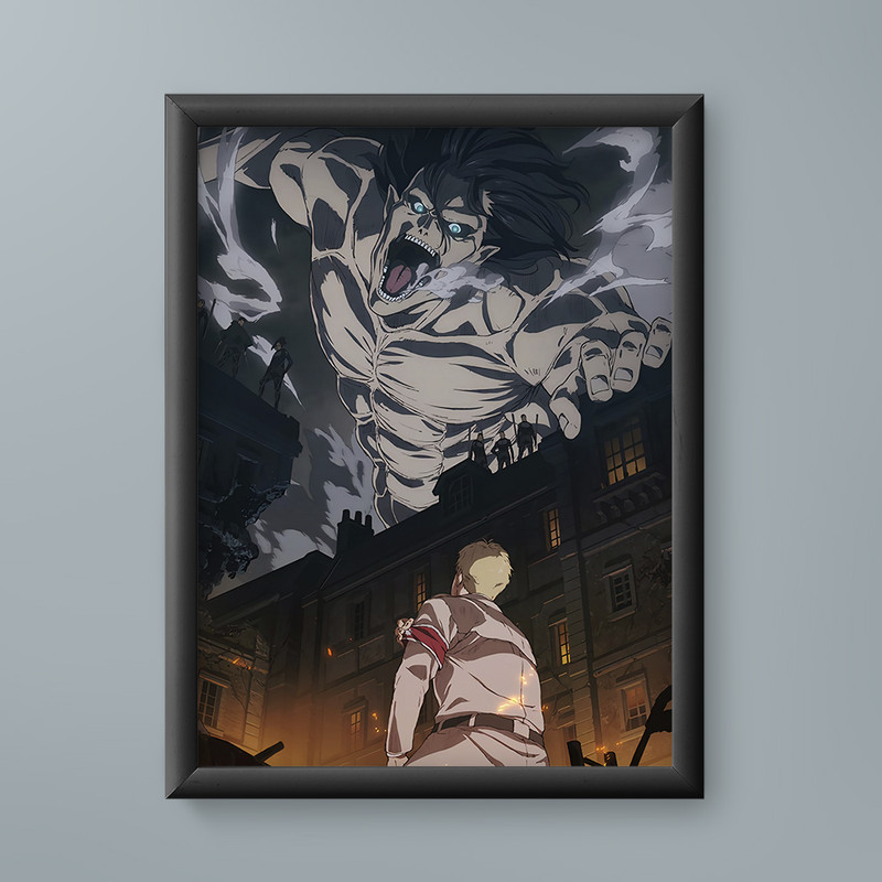 تابلو مدل انیمه اتک ان تایتان Attack on Titan anime 17