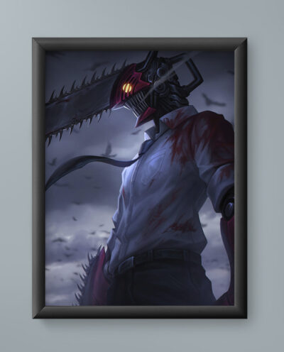 تابلو مدل دنجی چینساو من Denji Chainsaw Man 04
