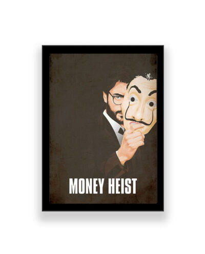 تابلو طرح پروفسور سریال money heistمدل 1