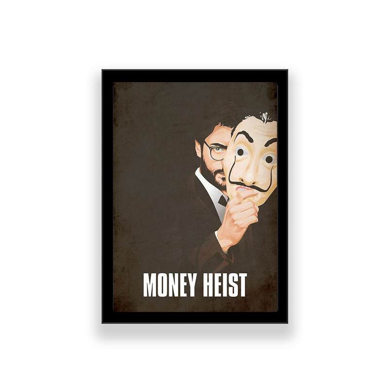 تابلو طرح پروفسور سریال money heistمدل 1
