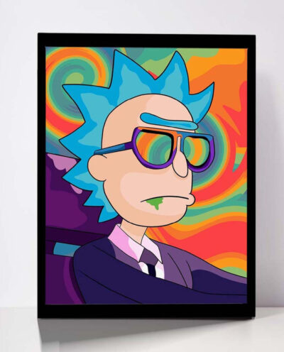 تابلو مدل Rick Morty کد F-1073