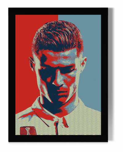 تابلو مدل دیواری طرح رونالدو Ronaldo کد FD445