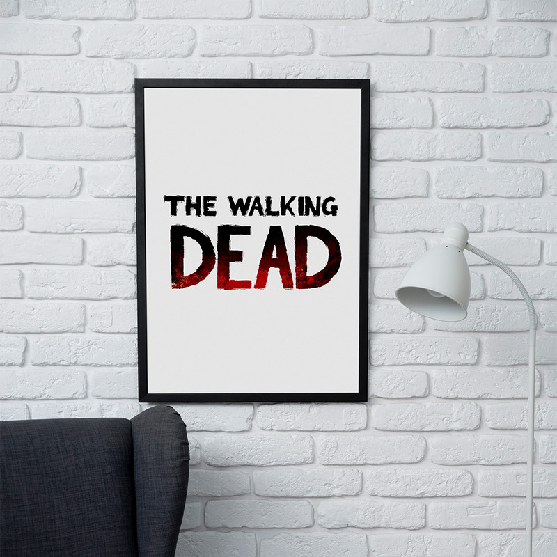 تابلو مدل دیواری طرح سریال مردگان متحرک The Walking Dead کد FD252 - Image 2
