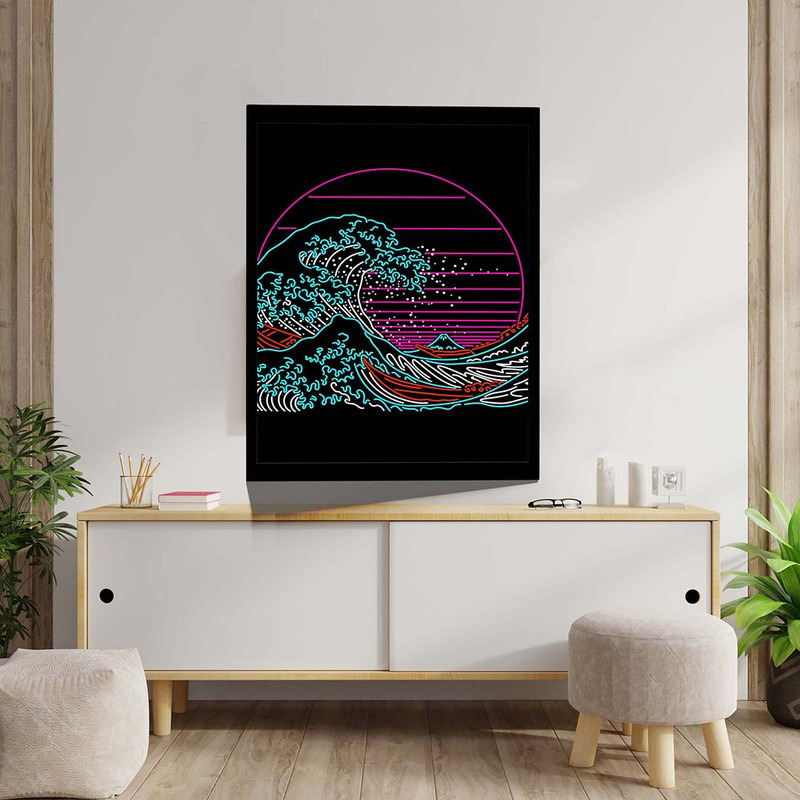 تابلو مدل GREAT WAVE کد F-7003 - Image 4
