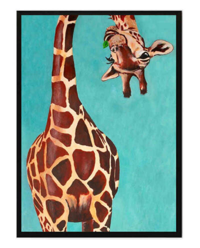 تابلو مدل Upside down giraffe کد 248901456