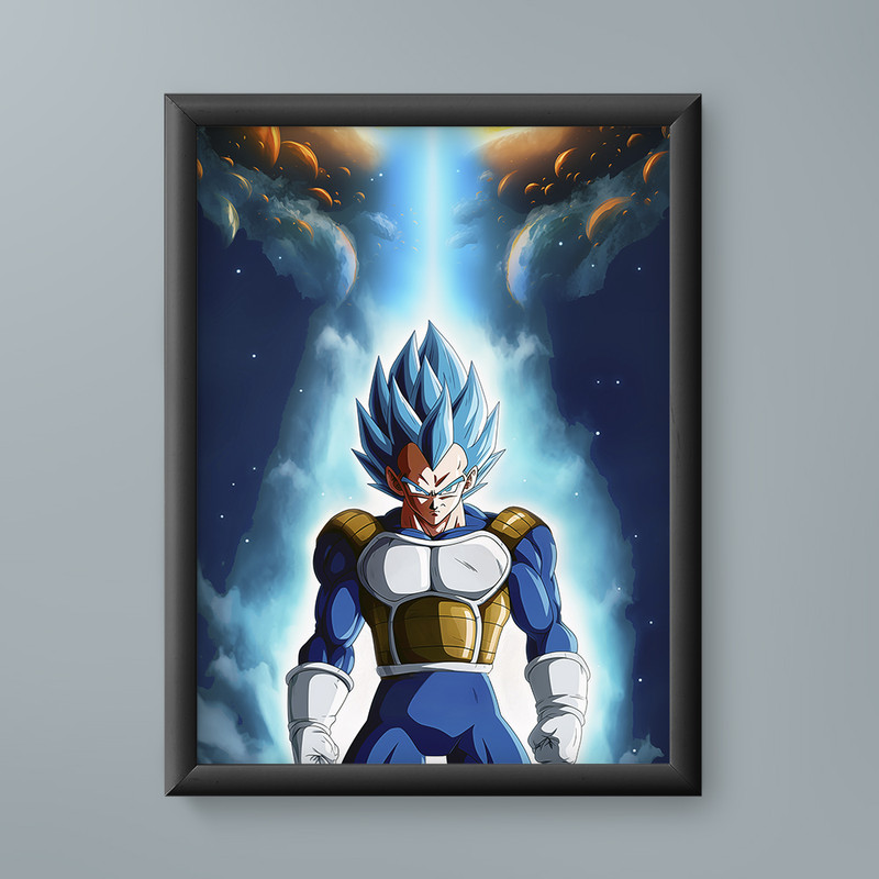 تابلو مدل وجتا دراگون بال Vegeta Dragon ball 06 - Image 2