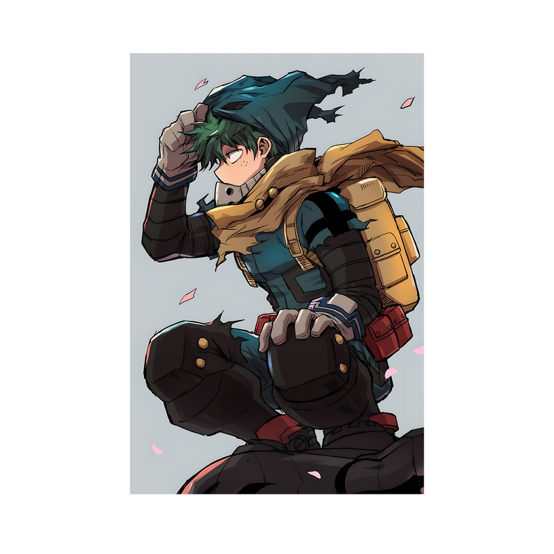 تابلو مدل انیمه ایزوکو میدوریا مای هیرو آکادمی Izuku Midoriya My Hero Academia anime 10 - Image 2