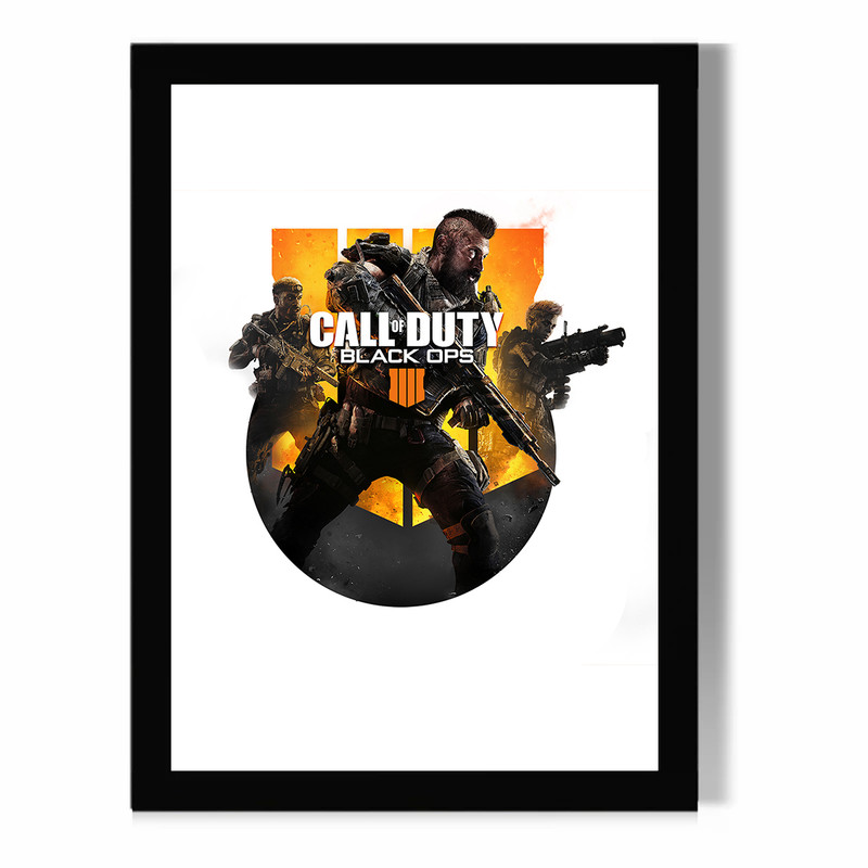 تابلو مدل دیواری طرح بازی Call Of Duty کد FD285