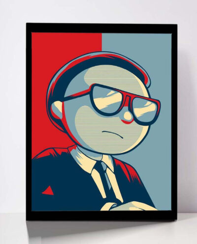 تابلو مدل Rick Morty کد F-1024