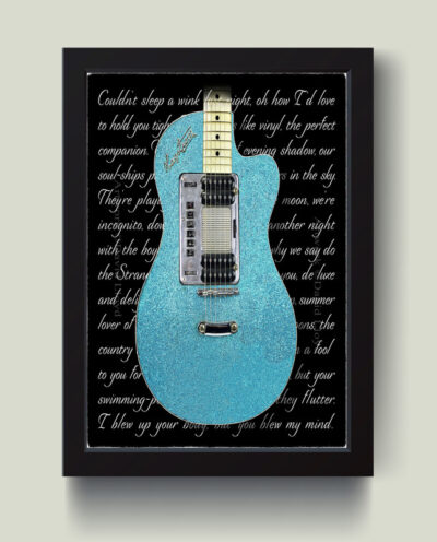 تابلو مدل Guitar کدS0616-b