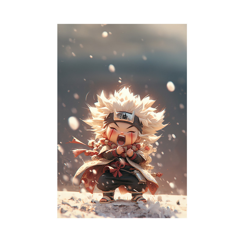 تابلو مدل جیرایا چیبی ناروتو Jiraiya Chibi Naruto 02 - Image 2