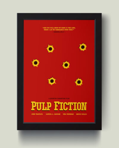 تابلو مدل Minimall Pulp Fiction کد m2416-b