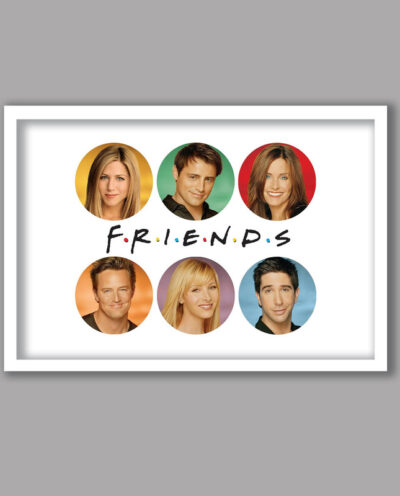 تابلو مدل سریال فرندز Friends کد LA-G10811