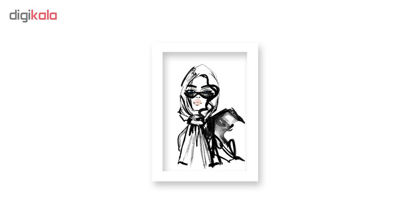 تابلو هیلما گالری کد HAP1756 WHITE - Image 2