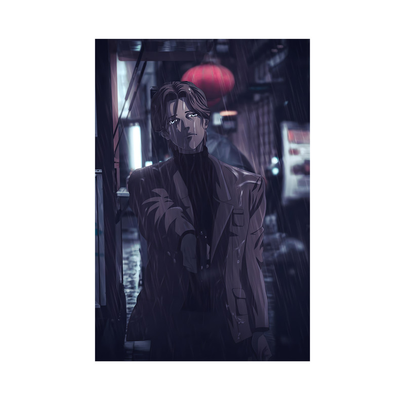 تابلو مدل انیمه یوهان لیبرت مانستر Johan Liebert Monster anime 10 - Image 2