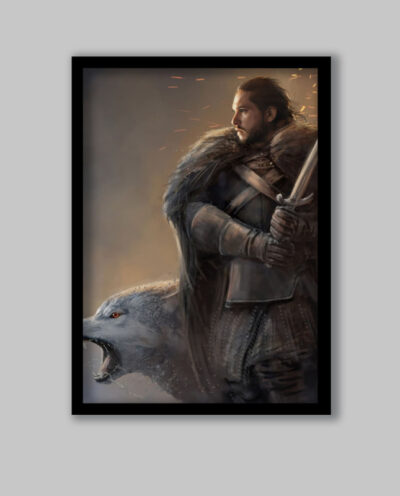 تابلو مدل سریال بازی تاج و تخت Game of thrones کد LA-G10254-2