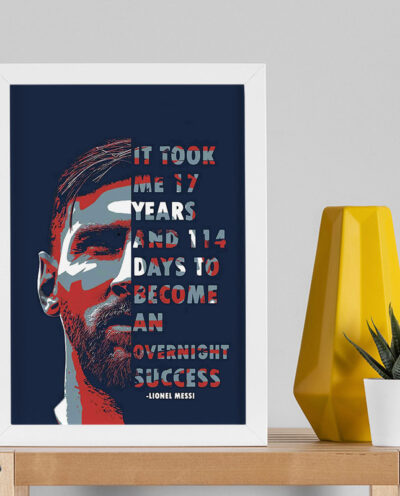 تابلو صبا طرح مدل انگیزشی Leo Messi کد m50305w